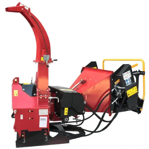 Broyeur de branches à tracteur geotech pro ws52r avec rouleaux d'entraînement à commande hydraulique-neuf