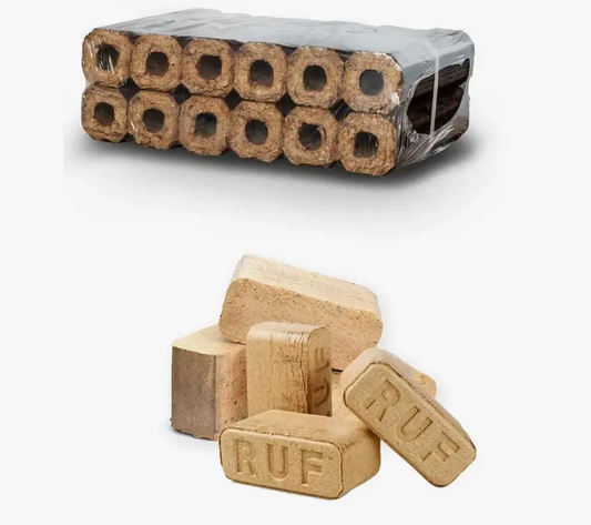 Briquettes de bois dur de hêtre Premium 30 kg