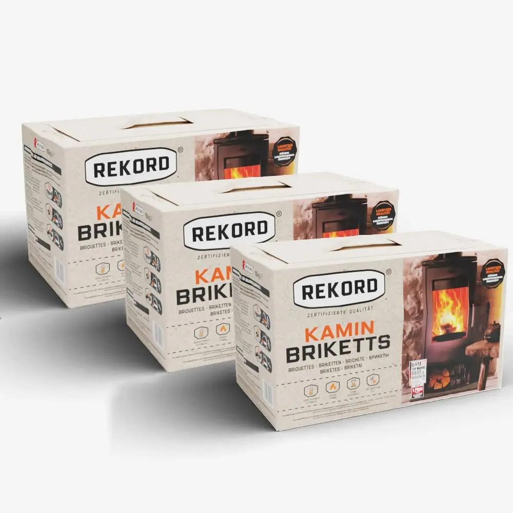 Charbon Briquettes de cheminée Poussière-bois-de-chauffage