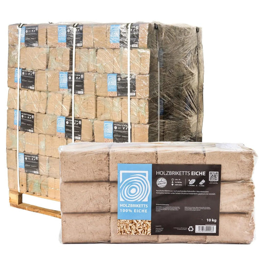 Briquettes de coques de tournesol Cheminée RUF 800 kg|66x12kg