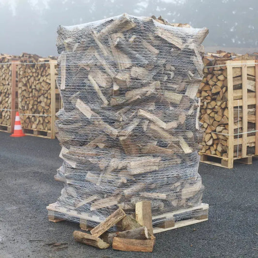 Ballot de bois de chauffage sec séchoirs–Prêt à l'emploi–Mélange feuillus haute performance