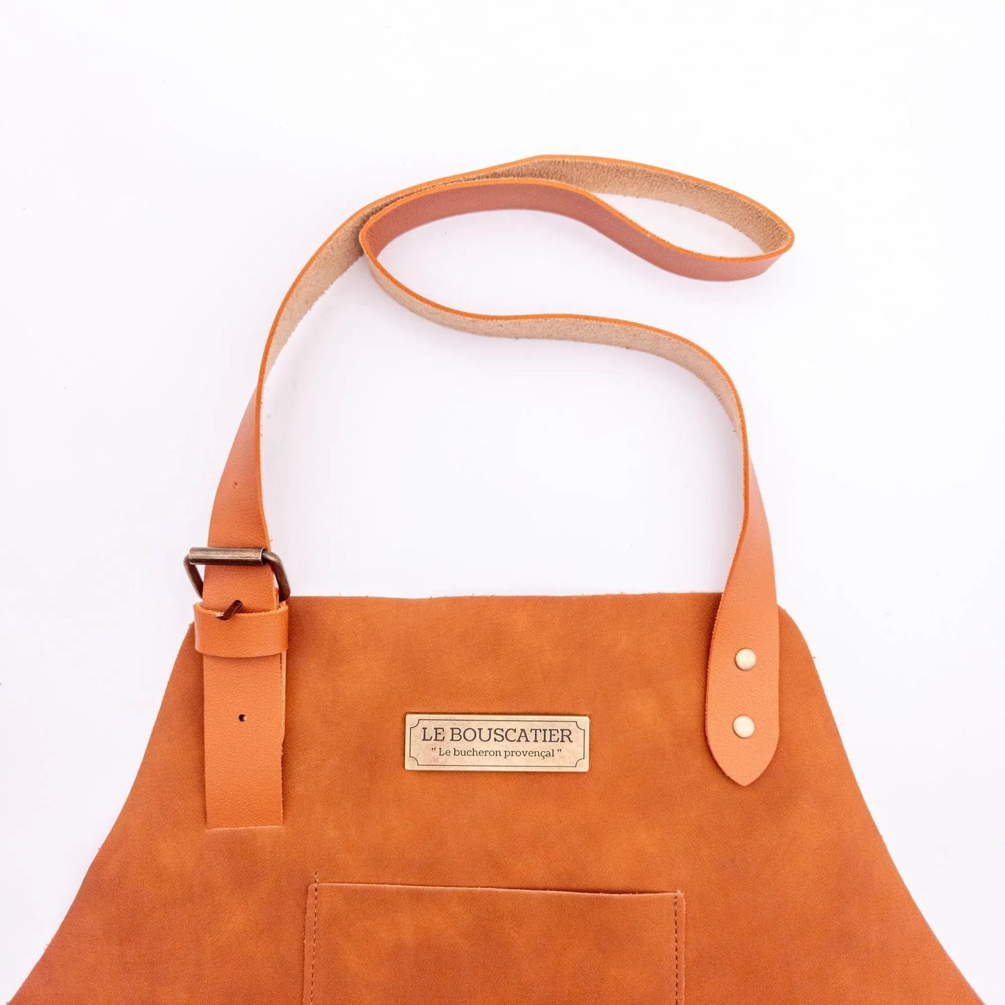 Tablier cuisine en cuir-Brasero, barbecue, cuisine extérieur intérieur