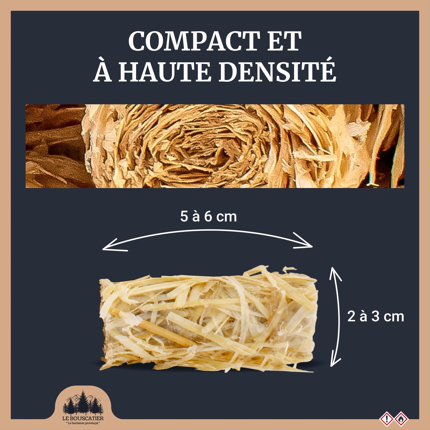 KIT MA FLAMBÉ PLAISIR-15x fagotins 25L bois de chauffage extra sec + 12kg bois d'allumage + 2kg alume-feu