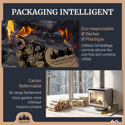 Bois d'allumage 12 kg