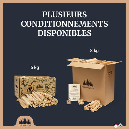 6 kg-Bois d'allumage