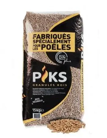 Granulés de bois-15 kg-DINplus