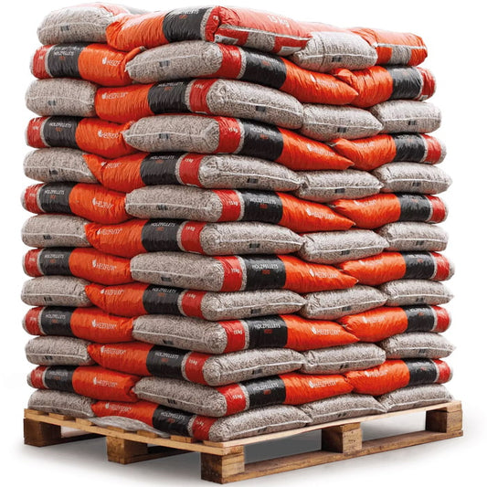 Granulés HEIZFUXX rouge EN+ A1 – Palette 65 sacs x 15kg