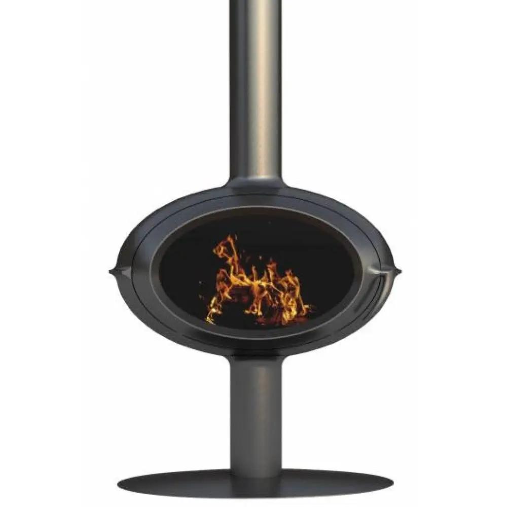 Poêle à bois BRIO sur pied – INVICTA CBS CHAUFFE BOIS SERVICES