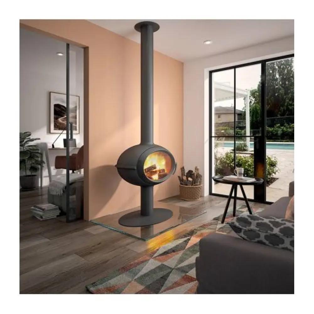 Poêle à bois BRIO sur pied–INVICTA