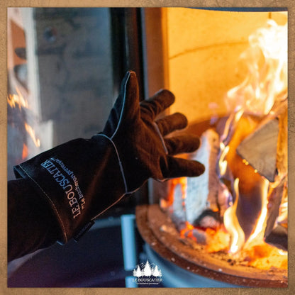 PACK-Brasero Lou Provençau + tablier + paire de gants + bois d'allumage + allume-feu