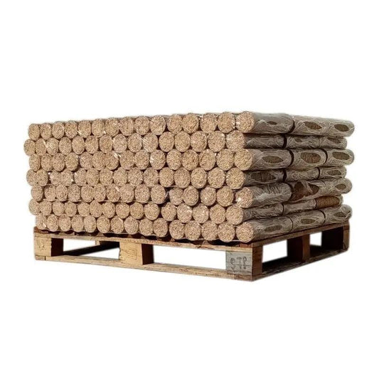 BOIS DENSIFIÉ–FEUILLUS–1/2 PALETTE DE 538 KG
