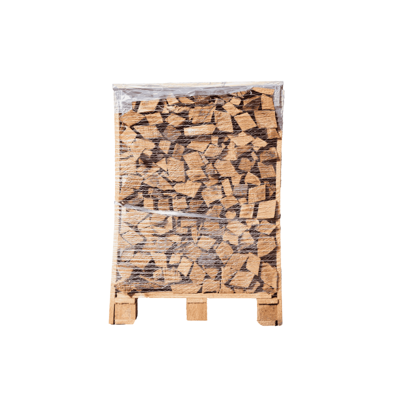 Palette de 1st de bois de chauffage spécial barbecue-sec séchoirs-prêt à l'emploi-mélange feuillus