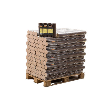 Briquettes 100% Hêtre Premium - 960kg (96 sacs de 10 kg) Ma boutique