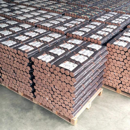 Bûches compressées 100% hêtre-Palette de 1040kg