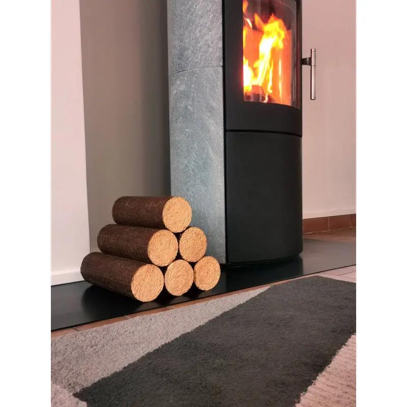 Bûches compressées 100% hêtre-Palette de 1040kg