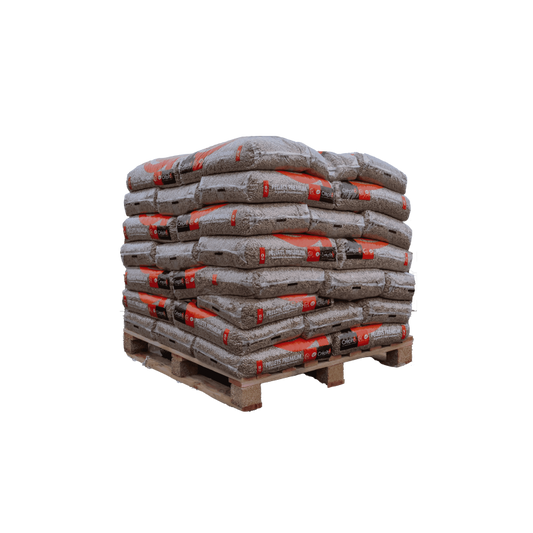 Demi-palette de granulés de bois sacs Crépito Ma boutique