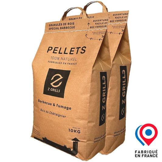 ZGRILLS - Pellet pour barbecue & fumage - Lot de 2 sacs Ma boutique