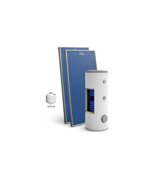 KIT CHAUFFE-EAU SOLAIRE 2 ECH 200L