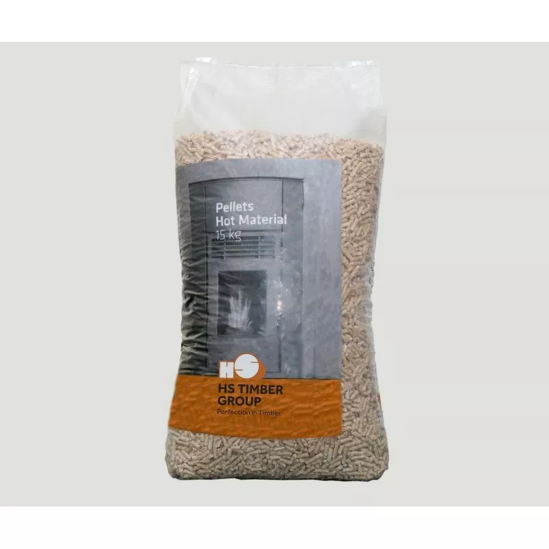 Pellets HS Timber – Palette de 66 sacs de 15 kg – 100% résineux