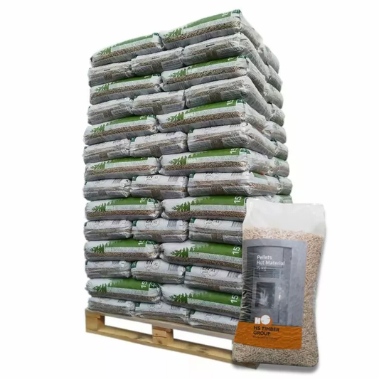 Pellets HS Timber – Palette de 66 sacs de 15 kg – 100% résineux