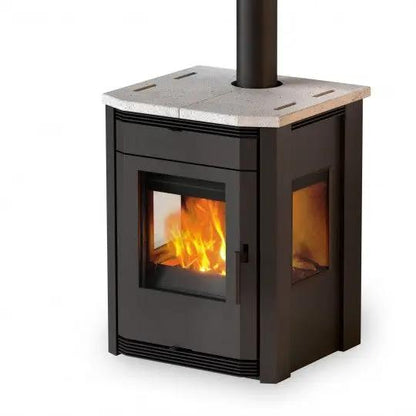 MBS Eva Poêle à bois 3 faces