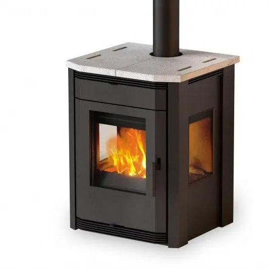 MBS Eva Poêle à bois 3 faces