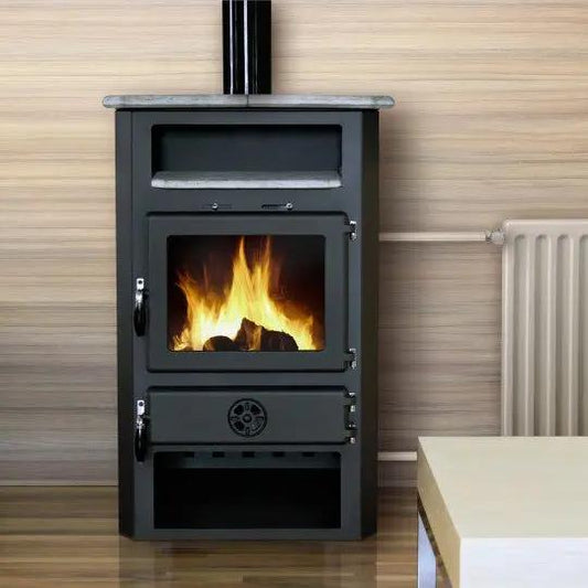 Poêle à bois avec chaudière MBS Thermo In