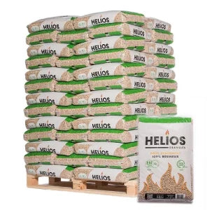 Pellet HELIOS – Palette de 65 sacs de 15 kg – 100% résineux