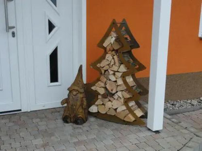 Étagère à bois pour poêle