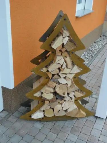 Étagère à bois pour poêle