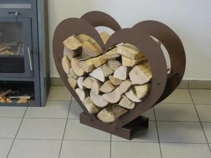 Étagère à bois pour poêle