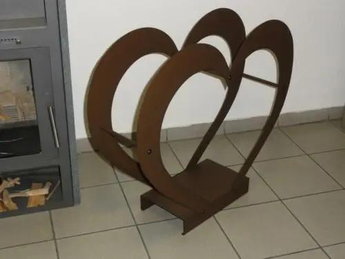 Étagère à bois pour poêle