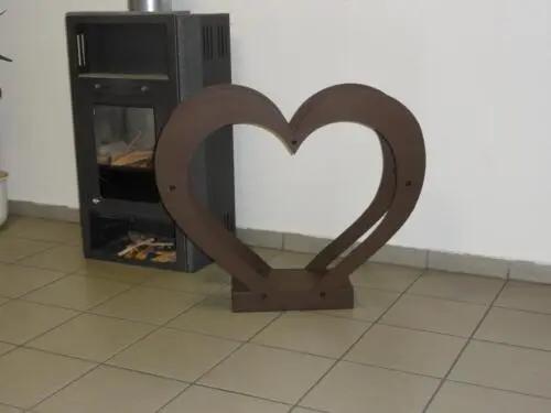 Étagère à bois pour poêle