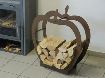 Étagère à bois pour poêle