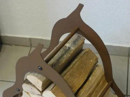 Étagère à bois pour poêle