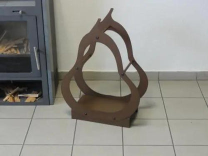 Étagère à bois pour poêle