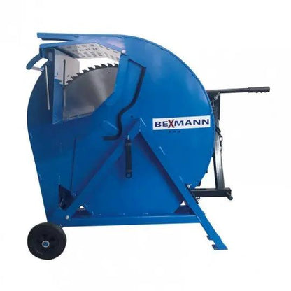 Scie circulaire Bexmann 700 à la prise de force du tracteur