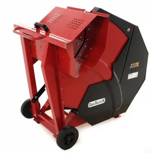 Scie à bûches circulaire à chevalet Geotech SA 700-M