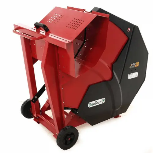 Scie à bûches circulaire à chevalet Geotech SA 700-T